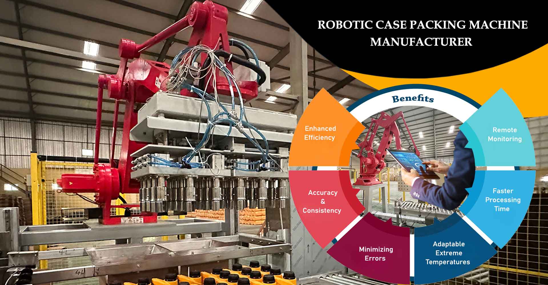 ROBOTIC CASE PACKING MACHINE MANUFACTURER